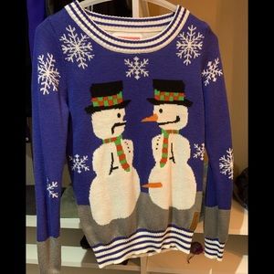 Ugly and Funny Christmas sweater by Tipsy Elves. Worn one time.